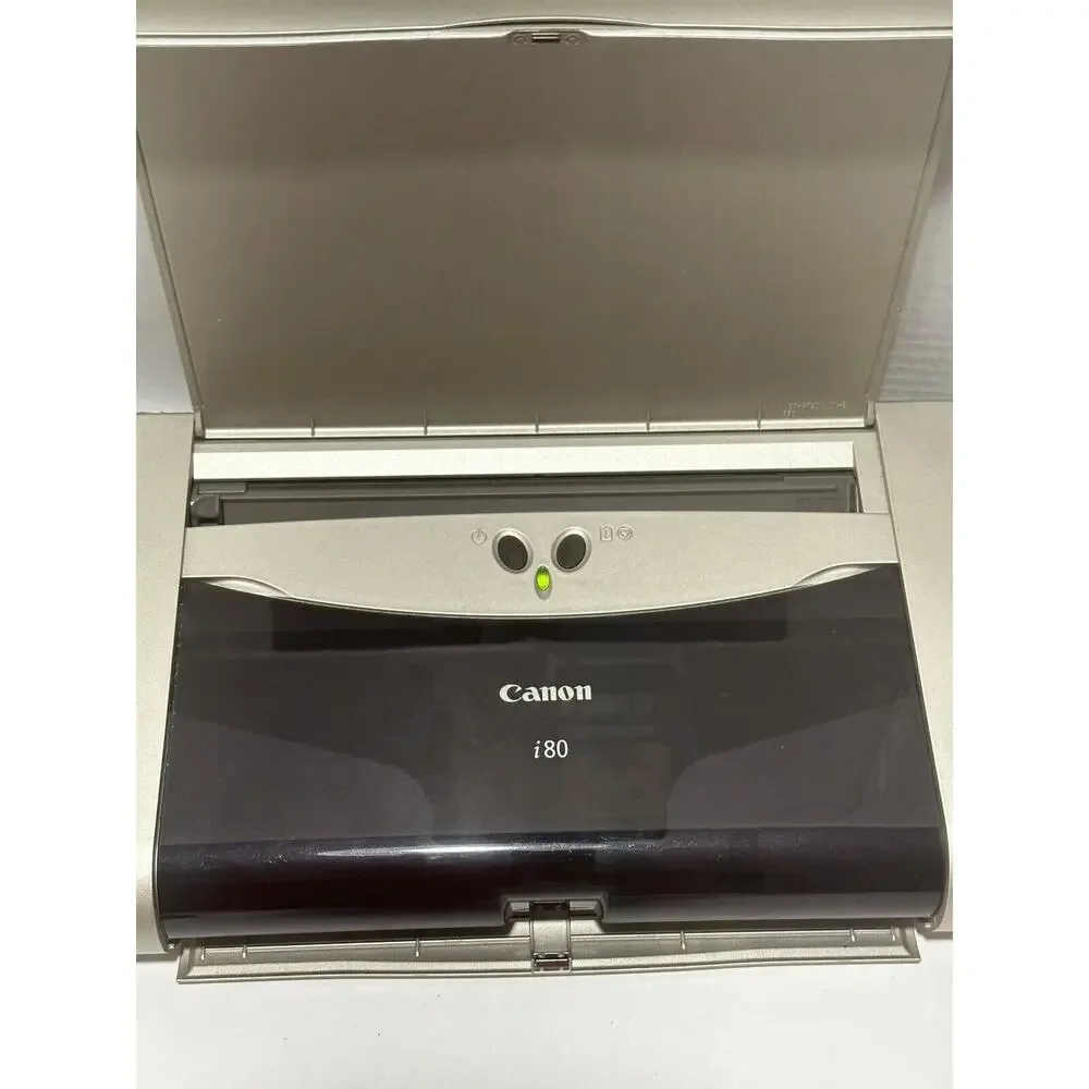 CANON I80 COLOR‎ BUBBLE JET INKJET PRINTER K10233 W/ Original Charger Working
